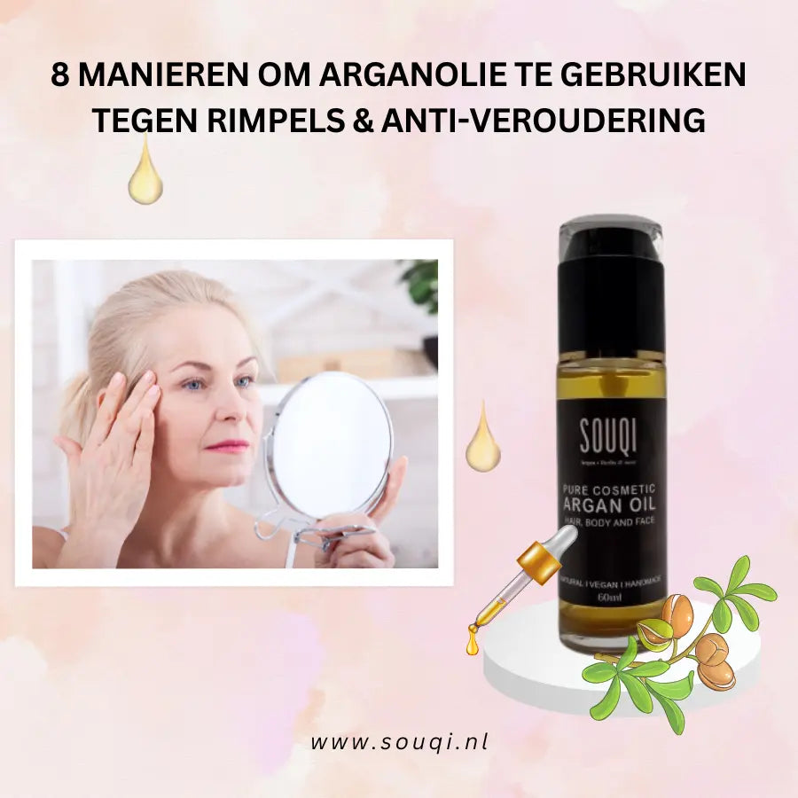 8 Manieren om arganolie te gebruiken tegen rimpels & anti-veroudering