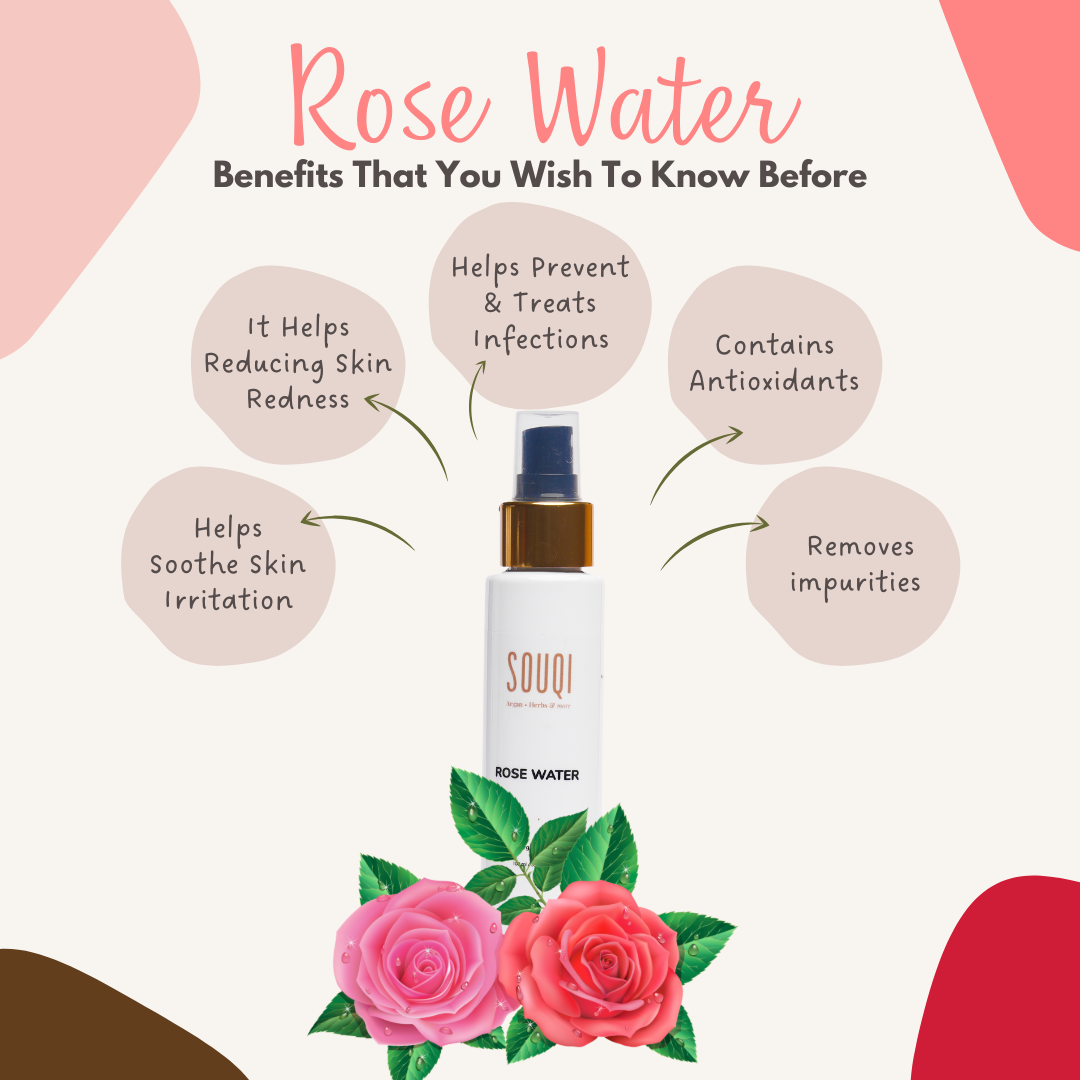 8 Geweldige Voordelen van Rozenwater voor Je Huid en Haar