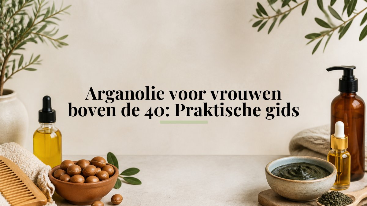 Arganolie voor vrouwen boven de 40: Praktische gids