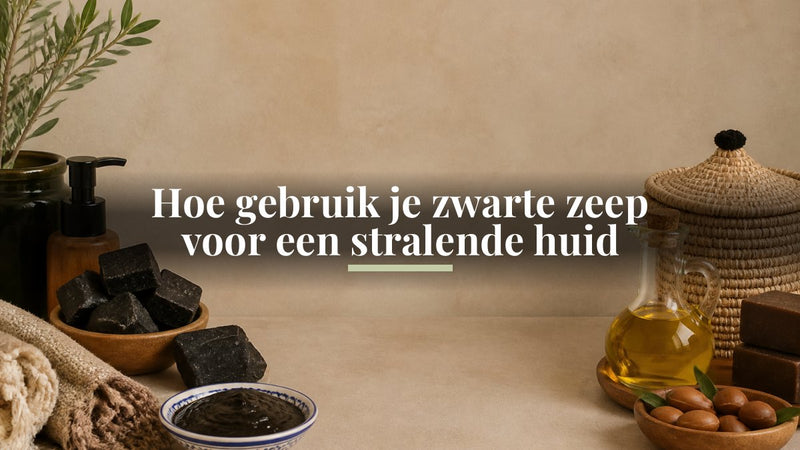 Hoe gebruik je zwarte zeep voor een stralende huid