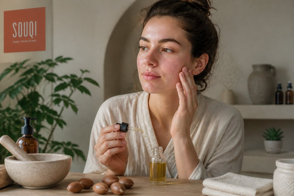 Is arganolie geschikt voor acne huid?