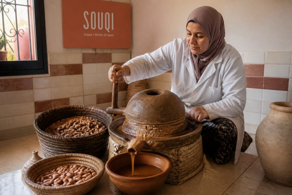 Koudgeperste arganolie productie: hoe het werkt