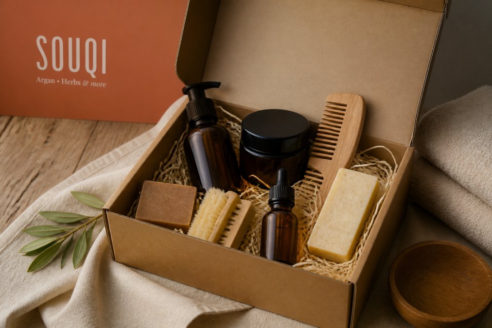Luxe Biologische Cadeaupakketten voor Haar en Huid