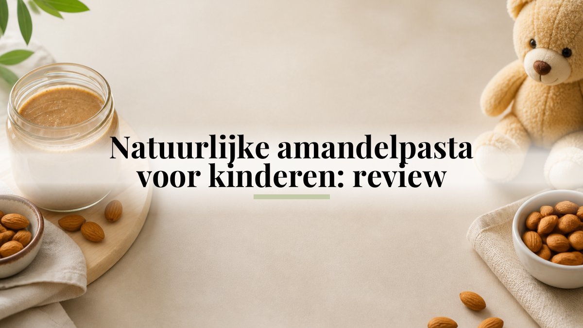 Natuurlijke amandelpasta voor kinderen: review