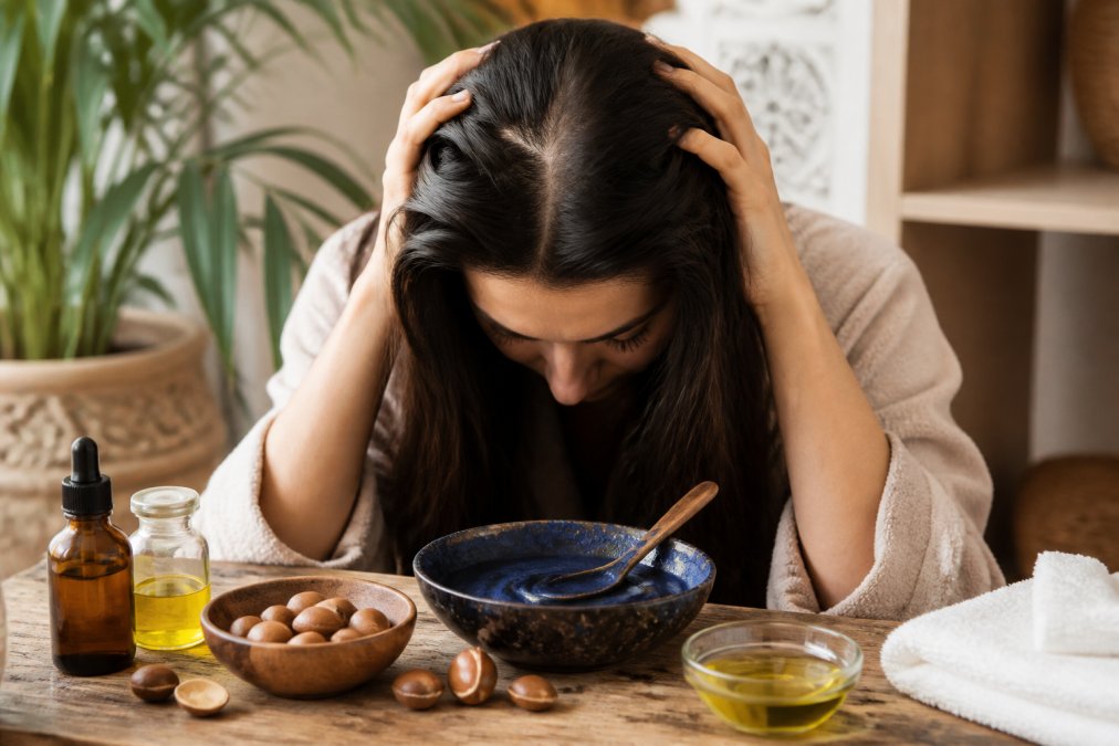 Natuurlijke middelen tegen droge hoofdhuid: 7 tips