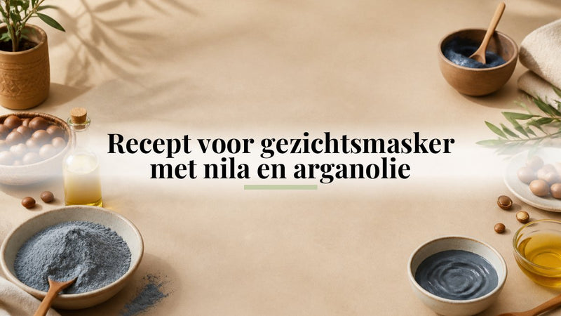 Recept voor gezichtsmasker met nila en arganolie