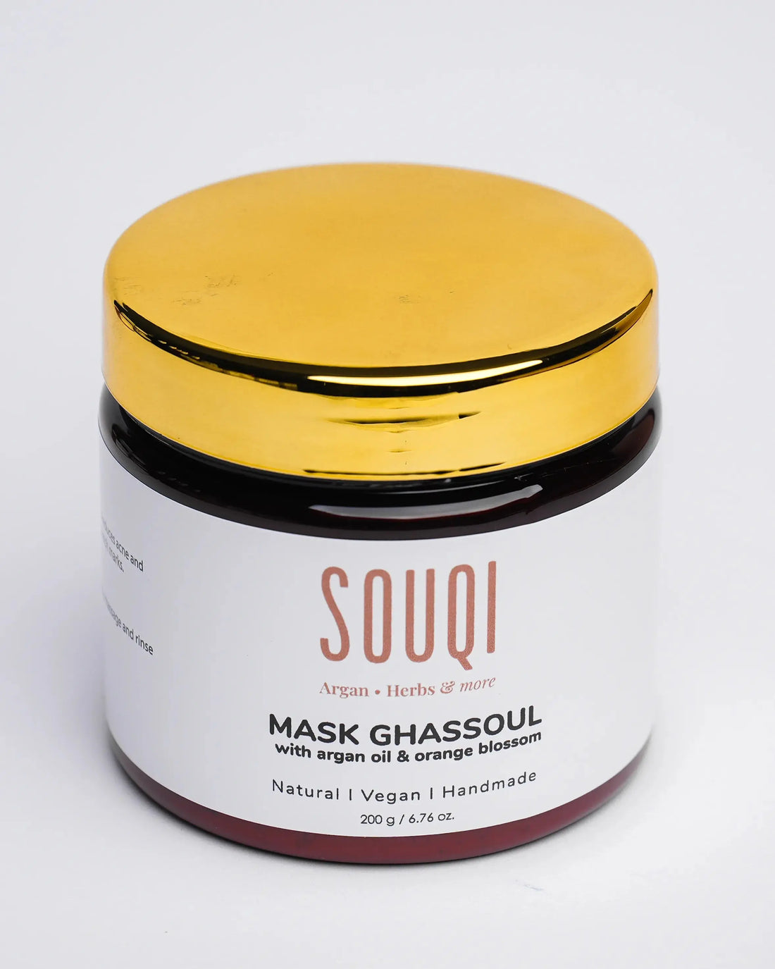 SOUQI Mask Ghassoul kleimasker met arganolie en oranjebloesem