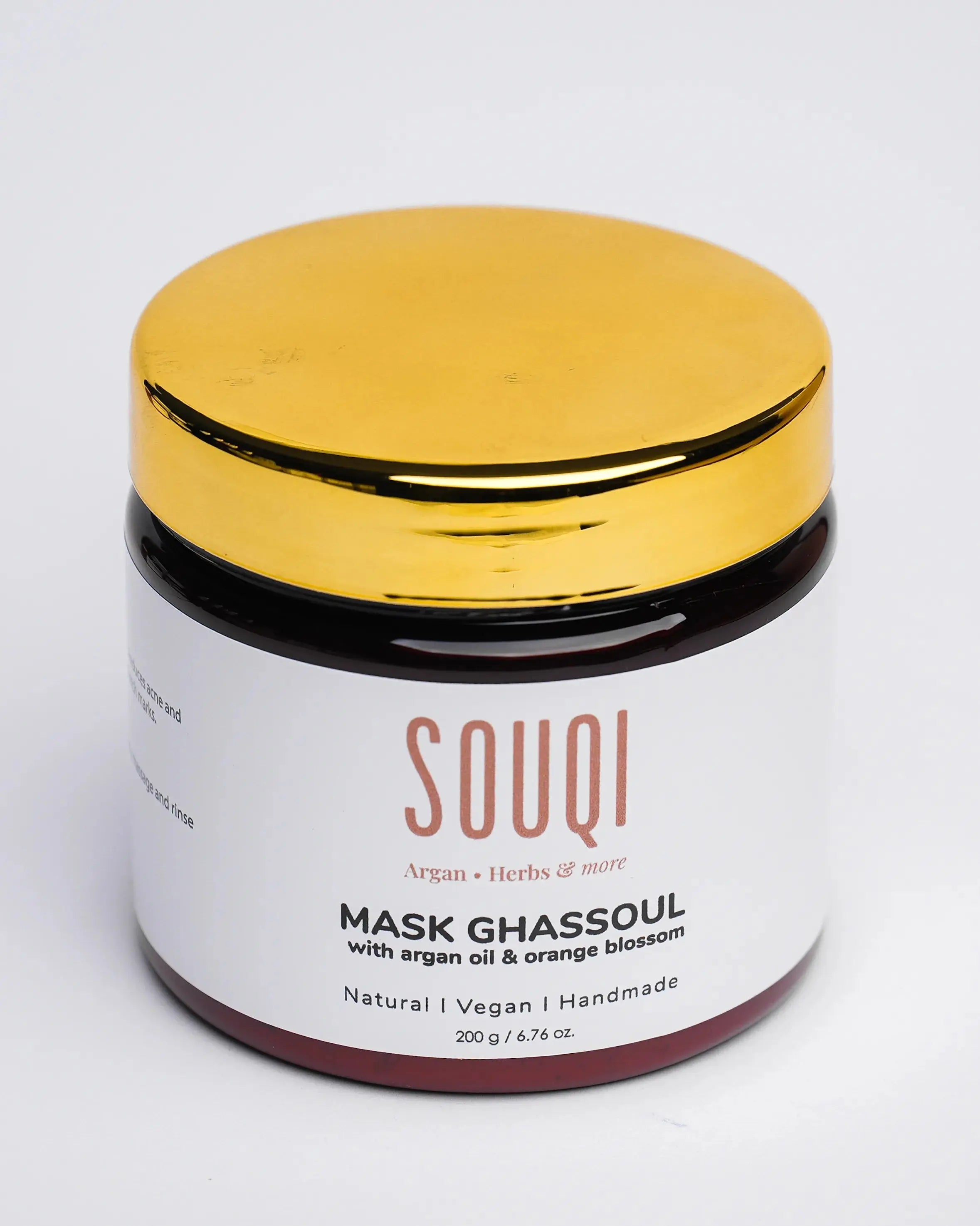 SOUQI Mask Ghassoul kleimasker met arganolie en oranjebloesem