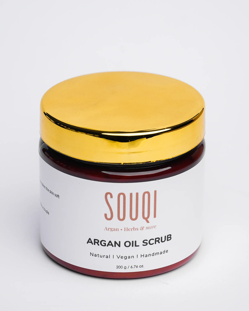 argan face & body scrub van Souqi