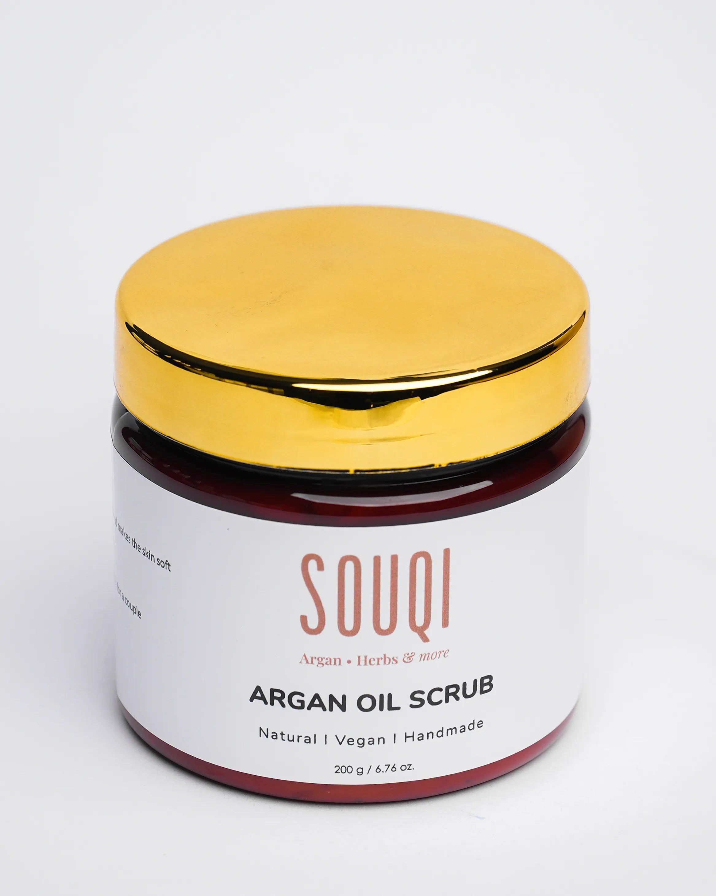 argan face & body scrub van Souqi