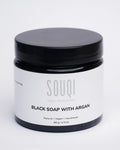 Black soap with Eucalyptus