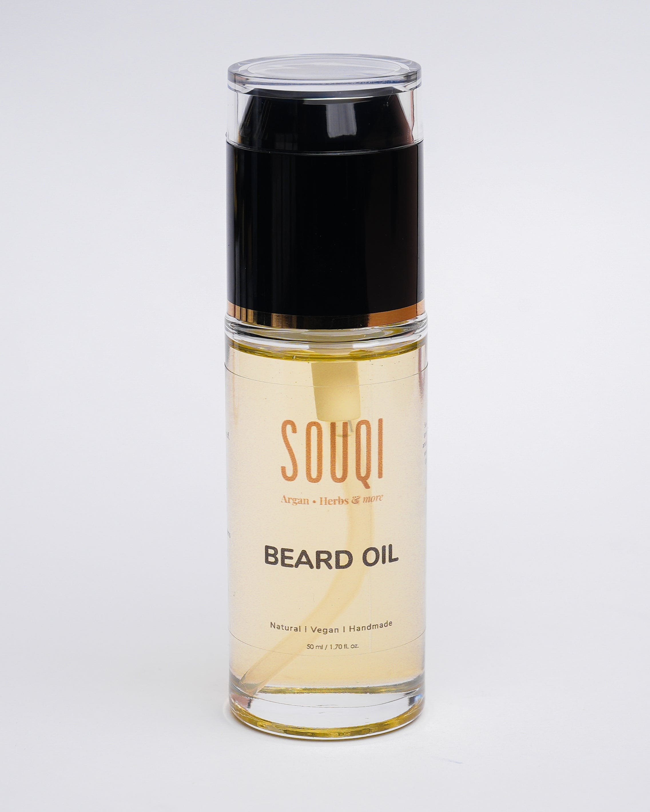 premium baardolie met argan olie voor baardverzorging