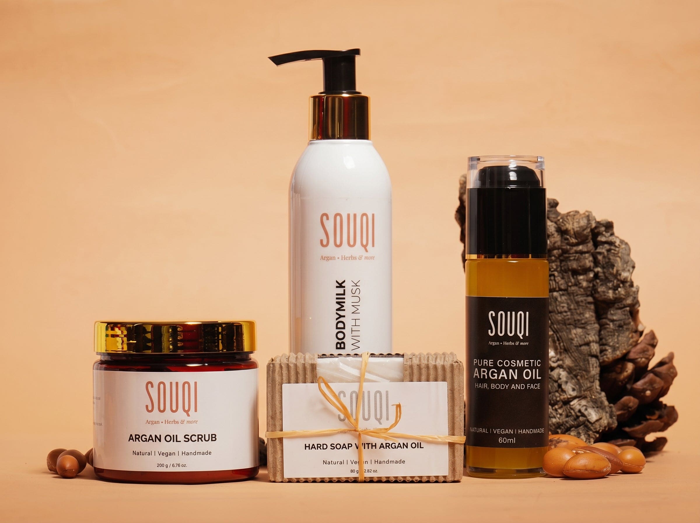 Zohra Giftset – Luxe Natuurlijke Verzorgingsset met Arganolie