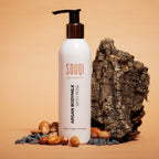 Souqi Argan Bodymilk met Rozen 200ml - biologische arganolie en rozengeur voor zachte stralende huid