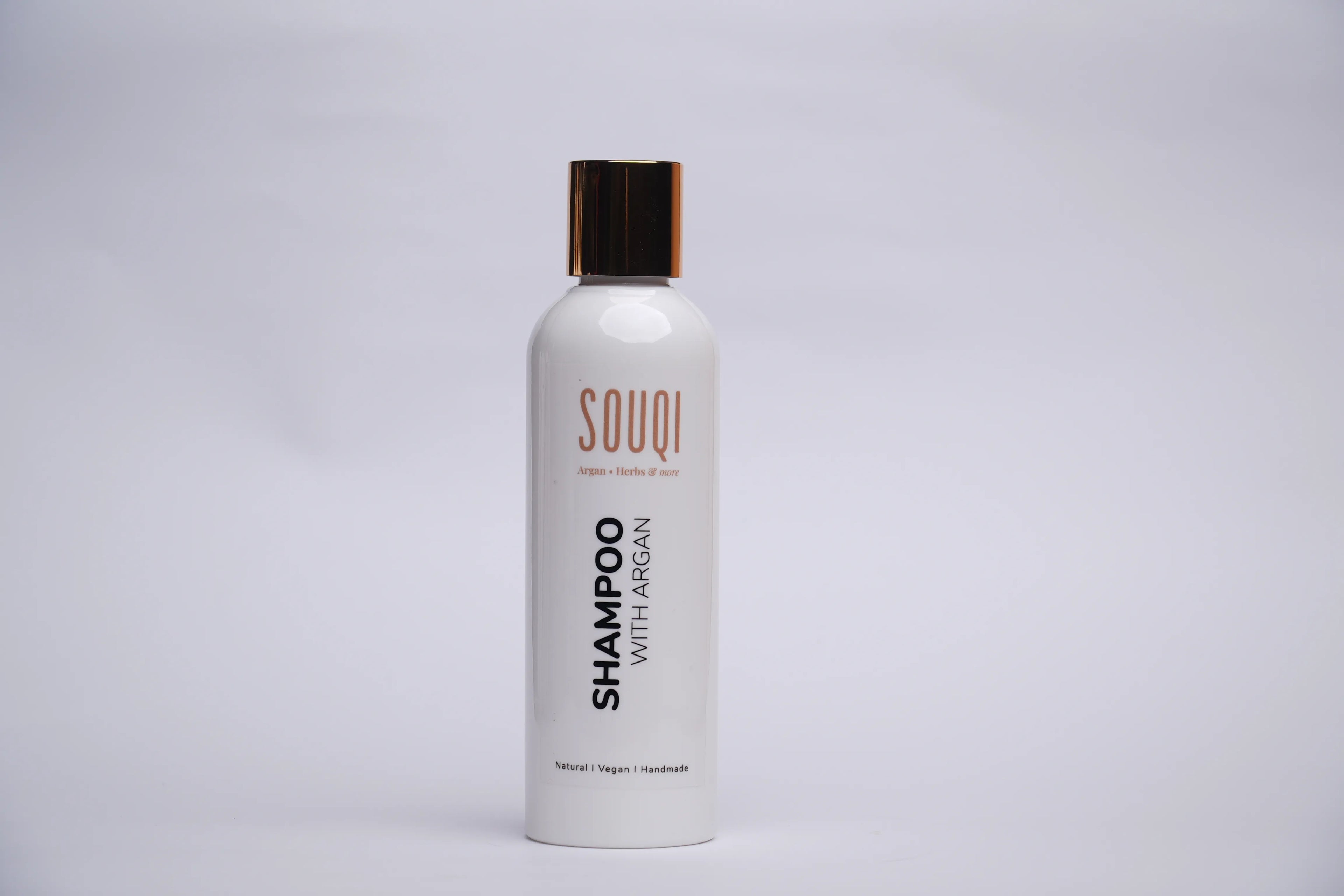 Souqi Biologische Argan Shampoo 200ml - sulfaatvrij, keratine en sheaboter voor droog beschadigd haar